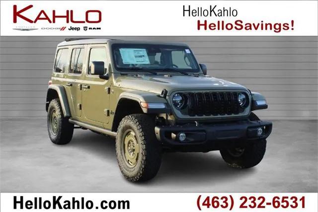 2025 Jeep Wrangler 4xe WRANGLER 4-DOOR WILLYS 41 4xe