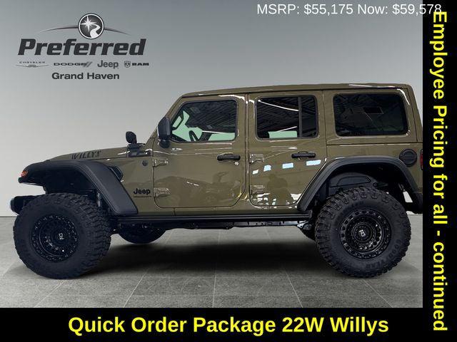 2025 Jeep Wrangler WRANGLER 4-DOOR WILLYS
