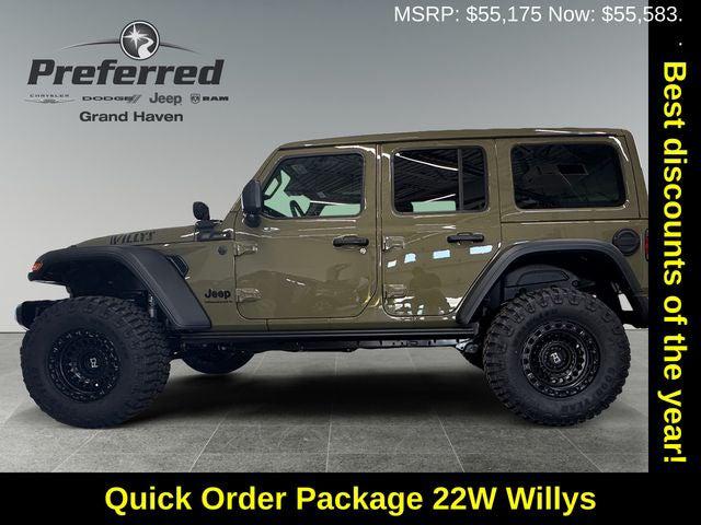 2025 Jeep Wrangler WRANGLER 4-DOOR WILLYS
