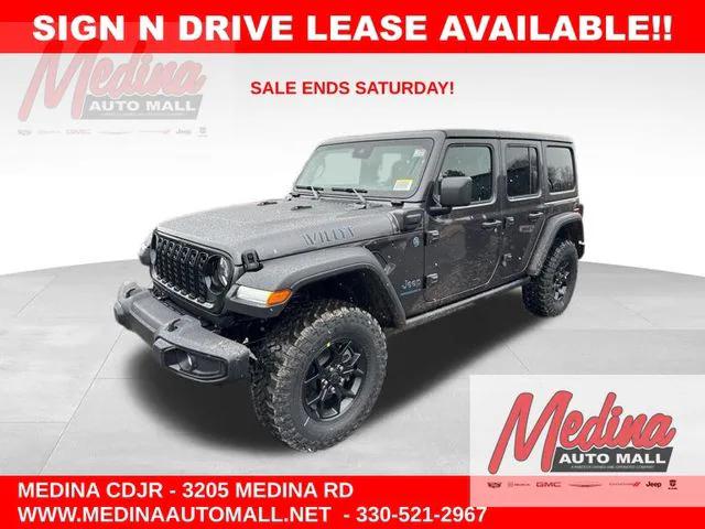 2025 Jeep Wrangler 4xe WRANGLER 4-DOOR WILLYS 4xe