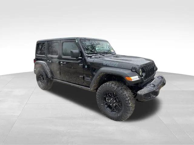 2025 Jeep Wrangler 4xe WRANGLER 4-DOOR WILLYS 4xe