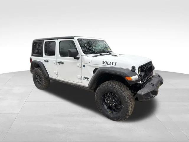 2025 Jeep Wrangler 4xe WRANGLER 4-DOOR WILLYS 4xe