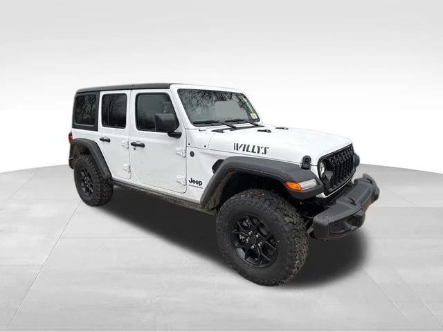 2025 Jeep Wrangler 4xe WRANGLER 4-DOOR WILLYS 4xe