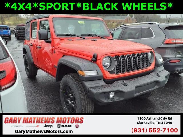 2025 Jeep Wrangler WRANGLER 4-DOOR SPORT