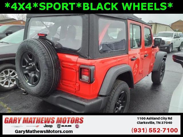 2025 Jeep Wrangler WRANGLER 4-DOOR SPORT