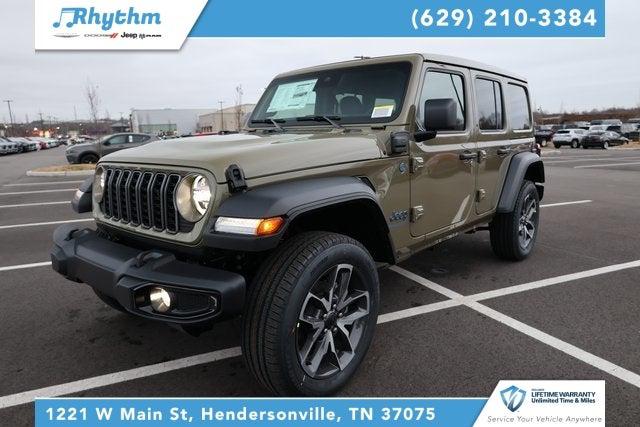 2025 Jeep Wrangler 4xe WRANGLER 4-DOOR SPORT S 4xe