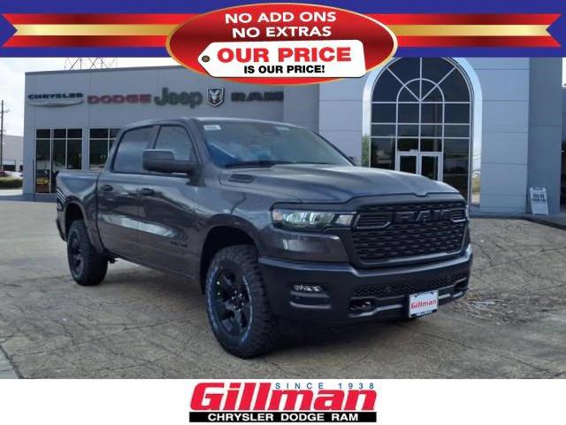 2025 RAM Ram 1500 RAM 1500 WARLOCK CREW CAB 4X4 57 BOX