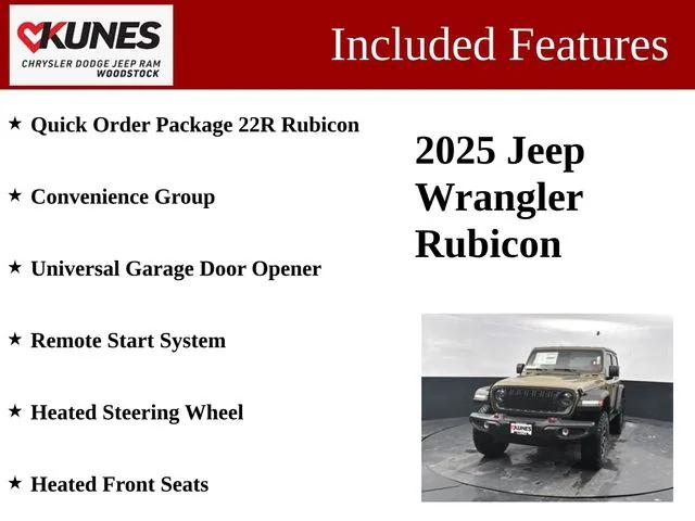 2025 Jeep Wrangler WRANGLER 2-DOOR RUBICON