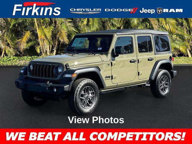 2025 Jeep Wrangler WRANGLER 4-DOOR SPORT S
