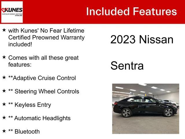 2023 Nissan Sentra SV Xtronic CVT