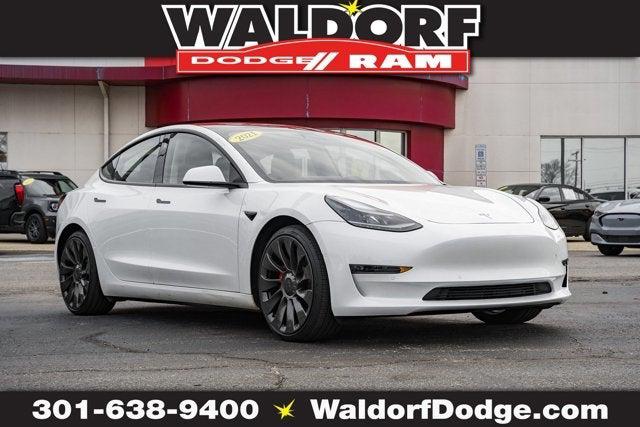 2021 Tesla Model 3 Performance Dual Motor All-Wheel Drive