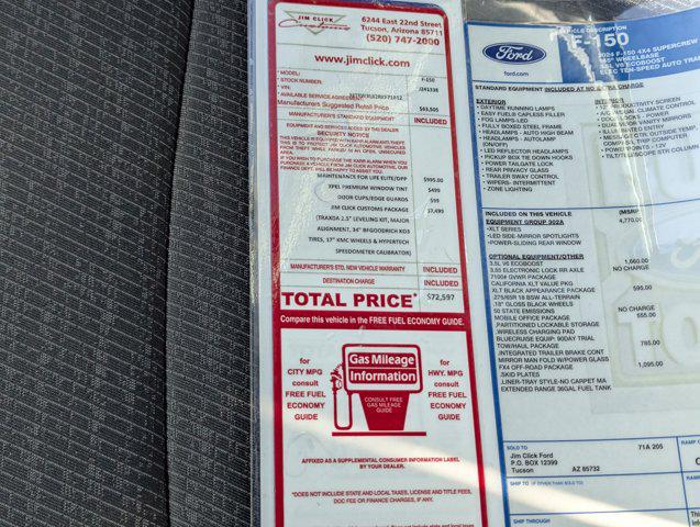 New 2024 Ford F-150 For Sale in Tucson, AZ