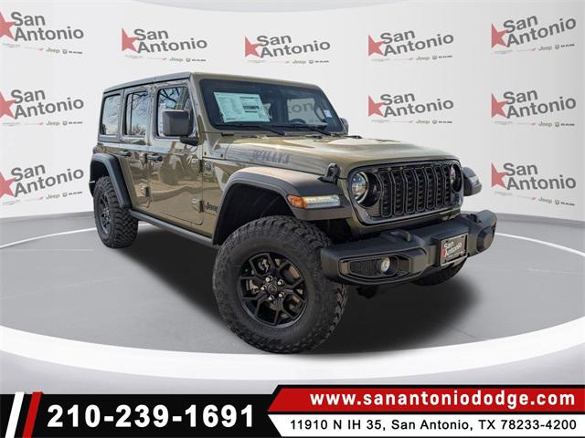2025 Jeep Wrangler WRANGLER 4-DOOR WILLYS