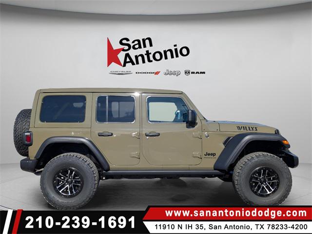 2025 Jeep Wrangler WRANGLER 4-DOOR WILLYS 2025 Jeep Wrangler WRANGLER 4-DOOR WILLYS