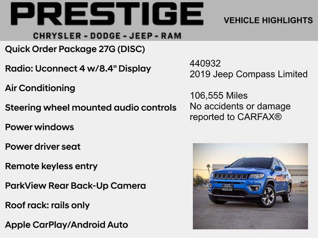 2019 Jeep Compass Limited 4x4