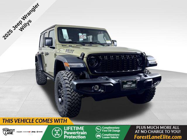2025 Jeep Wrangler WRANGLER 4-DOOR WILLYS