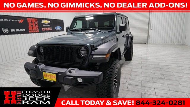 2025 Jeep Wrangler WRANGLER 4-DOOR WILLYS