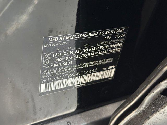 2025 Mercedes-Benz EQB 250 EQB 250+