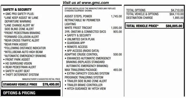 2023 GMC Yukon XL 4WD Denali