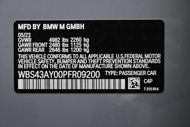 2023 BMW M3 Competition xDrive