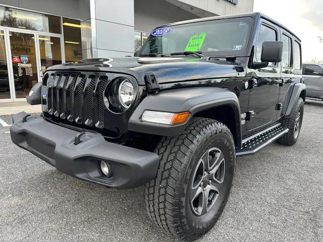 2018 Jeep Wrangler Unlimited Sport S 4x4