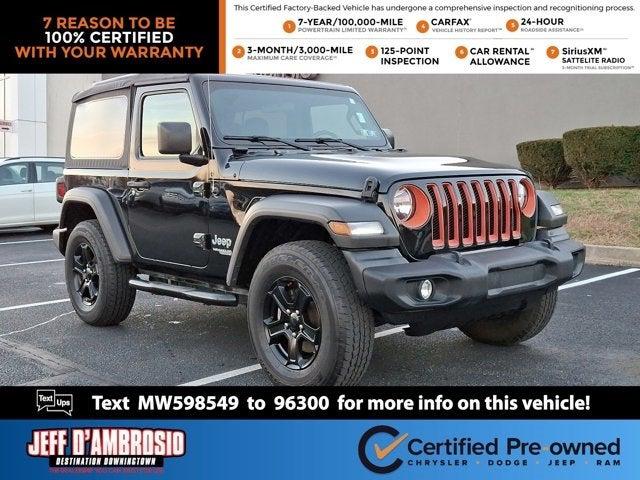 2021 Jeep Wrangler Sport S 4X4