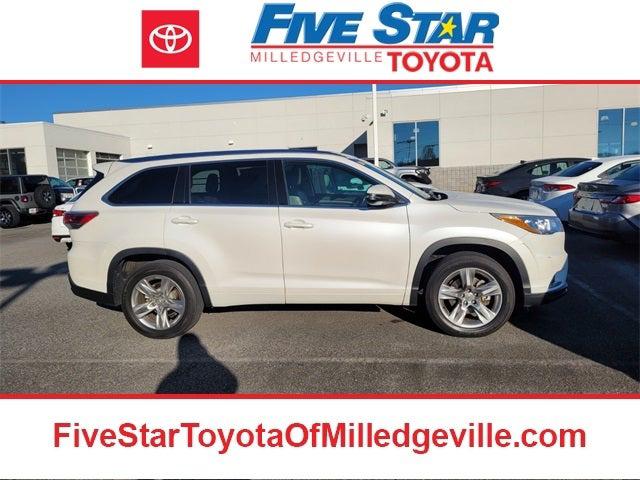 2015 Toyota Highlander Limited V6 for sale in Milledgeville, GA