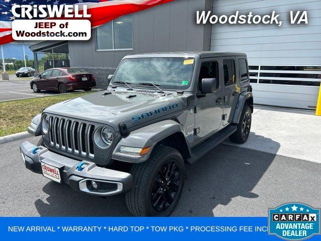 2022 Jeep Wrangler 4xe Unlimited Sahara 4x4 2022 Jeep Wrangler 4xe Unlimited Sahara 4x4