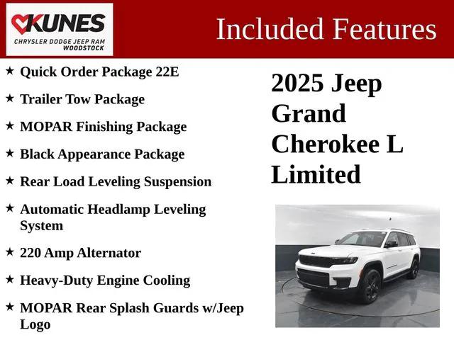2025 Jeep Grand Cherokee GRAND CHEROKEE L LIMITED 4X4