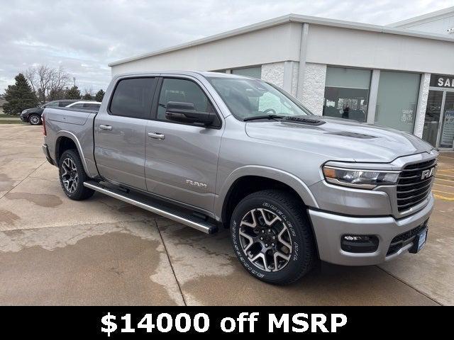 2025 RAM Ram 1500 RAM 1500 LARAMIE CREW CAB 4X4 57 BOX