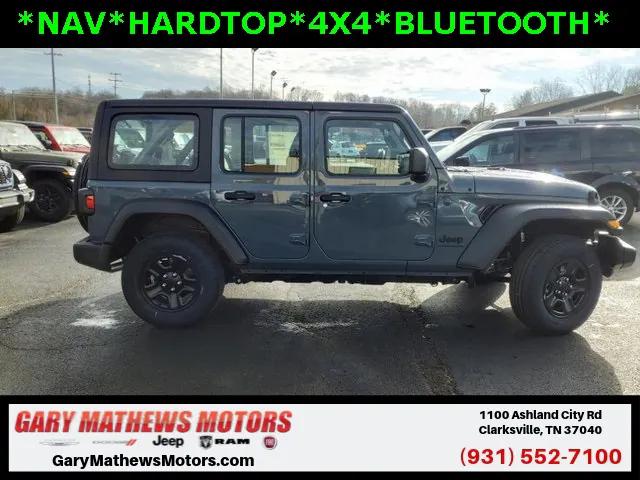 2025 Jeep Wrangler WRANGLER 4-DOOR SPORT