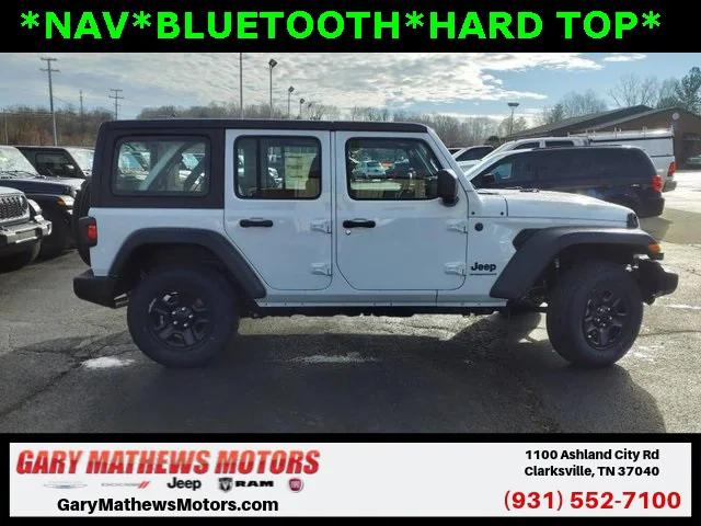 2025 Jeep Wrangler WRANGLER 4-DOOR SPORT