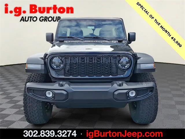 2025 Jeep Wrangler WRANGLER 4-DOOR WILLYS