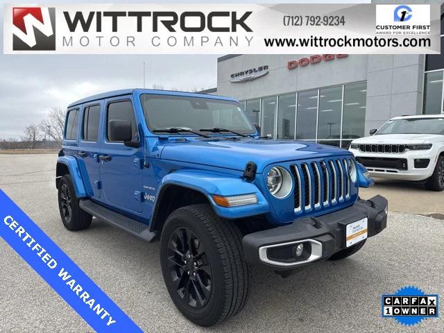 2021 Jeep Wrangler 4xe Unlimited Sahara 4x4