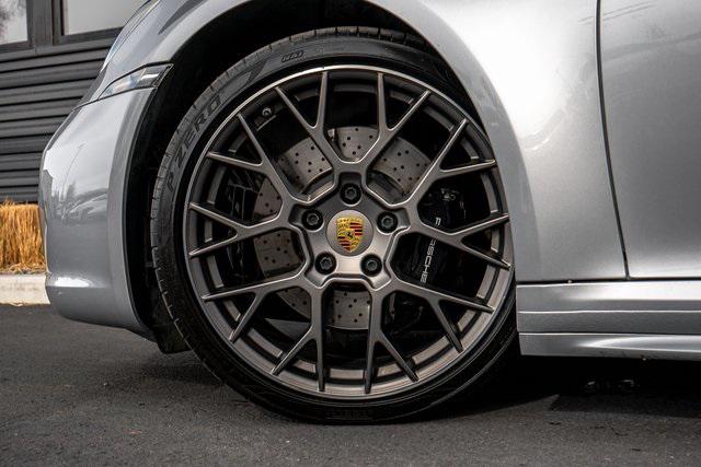 GT Silver Metallic 2020 Porsche 911 Coupe All-Wheel Drive Automatic