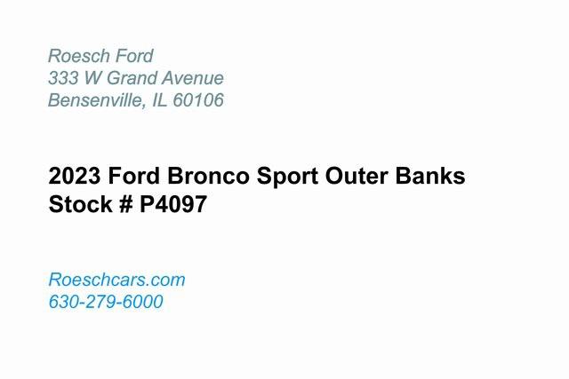 2023 Ford Bronco Sport Outer Banks