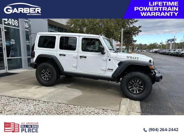 2025 Jeep Wrangler WRANGLER 4-DOOR WILLYS