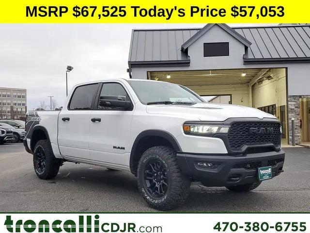 2025 RAM Ram 1500 RAM 1500 REBEL CREW CAB 4X4 57 BOX