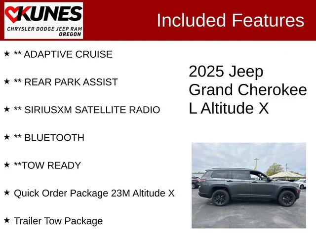 2025 Jeep Grand Cherokee GRAND CHEROKEE L ALTITUDE X 4X4