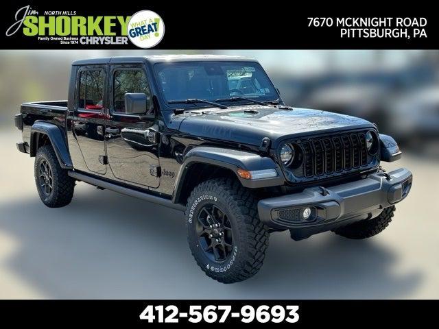 2024 Jeep Gladiator GLADIATOR WILLYS 4X4