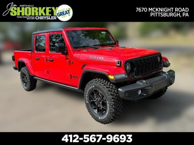 2024 Jeep Gladiator GLADIATOR WILLYS 4X4