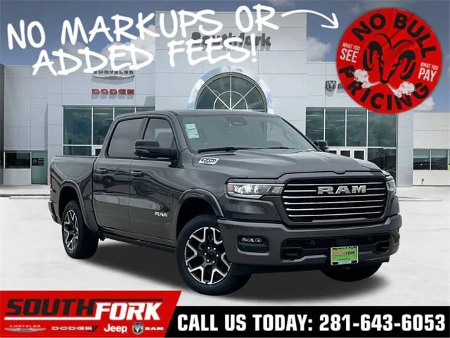 2025 RAM Ram 1500 RAM 1500 LARAMIE CREW CAB 4X4 57 BOX