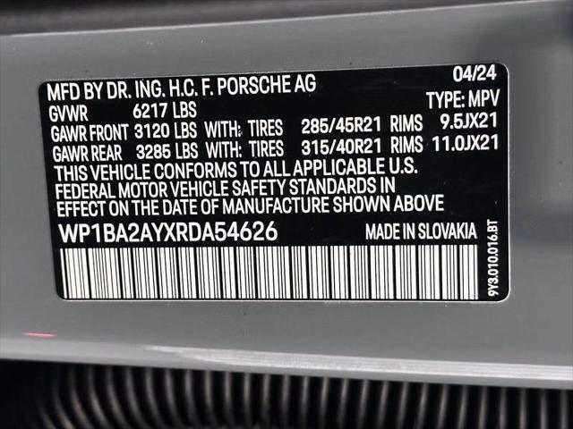 2024 Porsche Cayenne Base