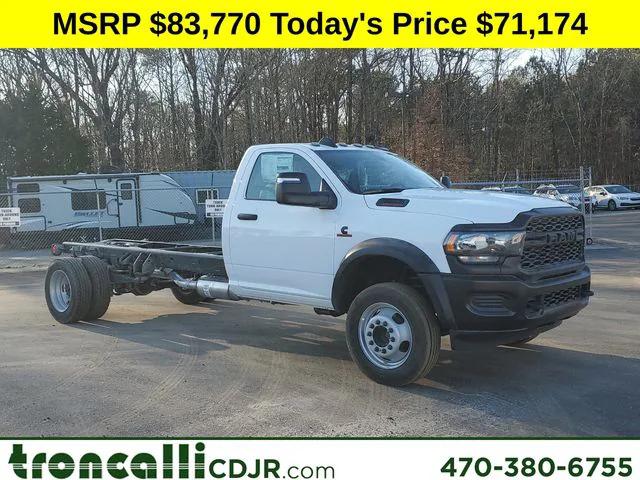 2024 RAM Ram 5500 Chassis Cab RAM 5500 TRADESMAN CHASSIS REGULAR CAB 4X4 108 CA