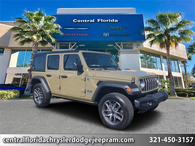 2025 Jeep Wrangler 4xe WRANGLER 4-DOOR SPORT S 4xe