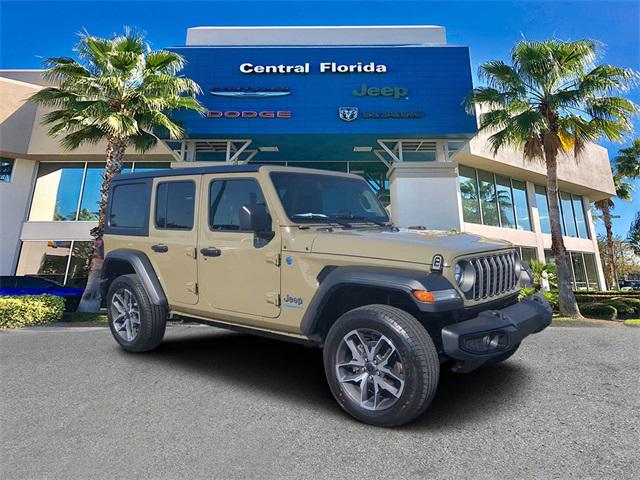 2025 Jeep Wrangler 4xe WRANGLER 4-DOOR SPORT S 4xe