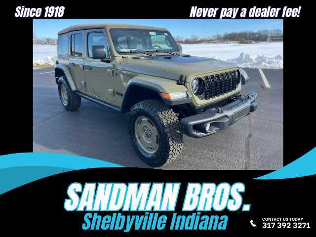 2025 Jeep Wrangler 4xe WRANGLER 4-DOOR WILLYS 41 4xe