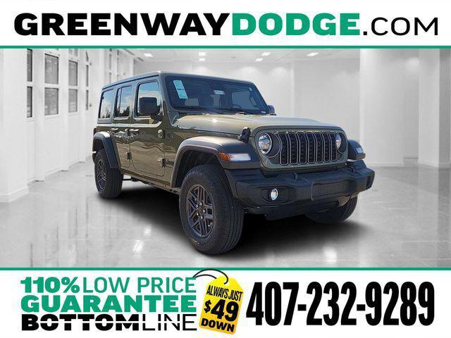 2025 Jeep Wrangler WRANGLER 4-DOOR SPORT S