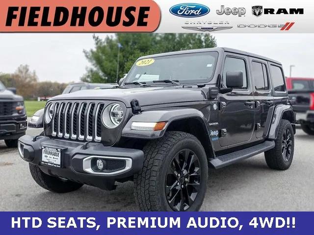 2021 Jeep Wrangler 4xe Unlimited Sahara 4x4