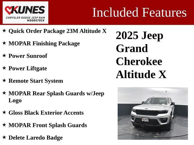 2025 Jeep Grand Cherokee GRAND CHEROKEE ALTITUDE X 4X4